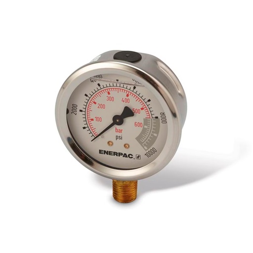 [HC120904] ENERPAC MANOMETRO HID. G2535L CARATULA 21/2"