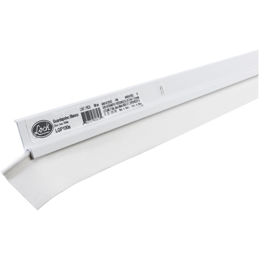 [HC122557] LOCK GUARDAPOLVO 100CM        BLANCO P/PUERTA FIJO LGP100B
