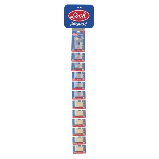 [HC122561] LOCK TIRA DE IMPULSO LTIM22CT C/ CANDADOS D/CORTINA TETRA
