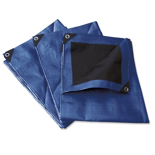 [HC122554] SURTEK LONA REFORZADA LR1X2A AZUL FONDO NEG.1.5X2
