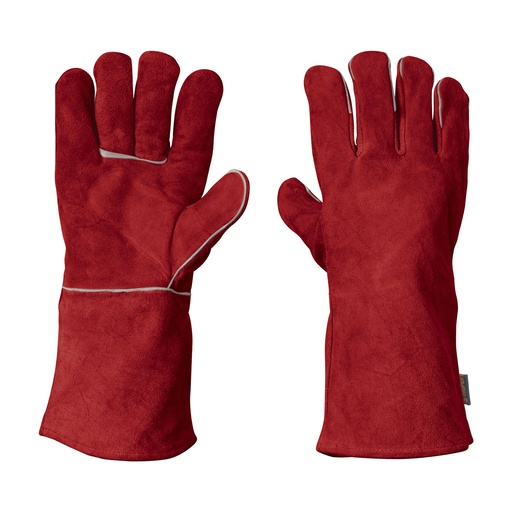 [HC124335] TRUPER GUANTE ROJO GU-505 DE CARNAZA P/SOLDADOR