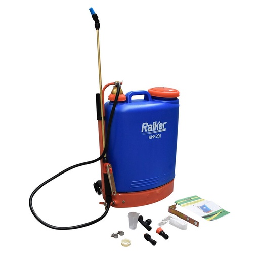 [HC124933] RAIKER FUMIGADOR RKF20J 20L MANUAL ASPERS D/FERTIL C/BOMBA