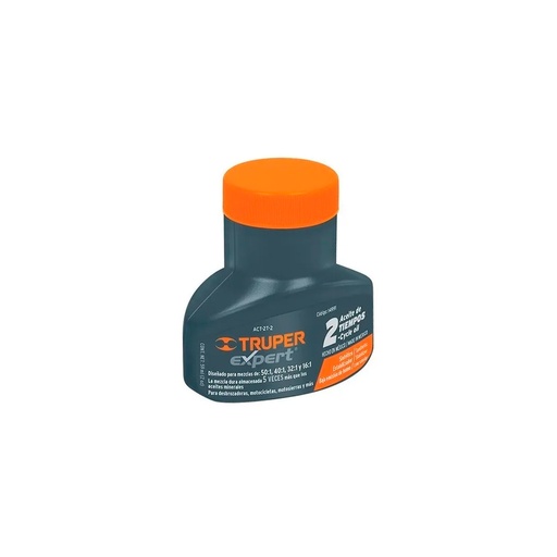[HC13040] TRUPER ACEITE ACT-2T-2 2OZ SINTETICO 2 TIEMPOS P/MOTOR