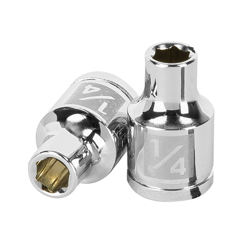 [HC13622] TRUPER DADO 6 PTAS D-3808-H 3/8HEXA/STD 1/4