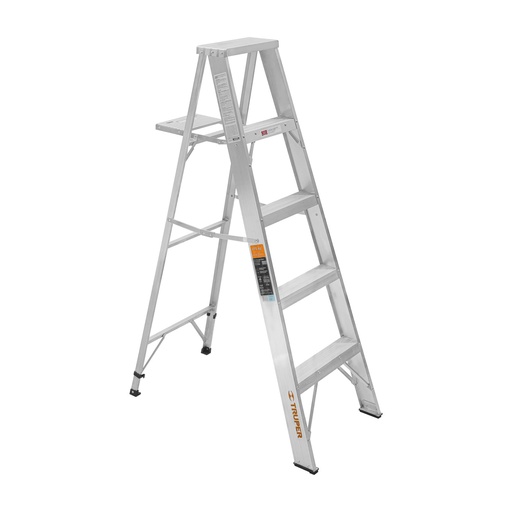 [HC21863] TRUPER ESCALERA D/TIJERA      4 ESC./5FT ALUM-T-II ESTA-24