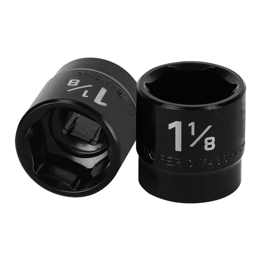 [HC21999] TRUPER DADO DE IMPACTO, 6 PUNTAS, CUADRO 1/2 DE 1-1/8 D-74
