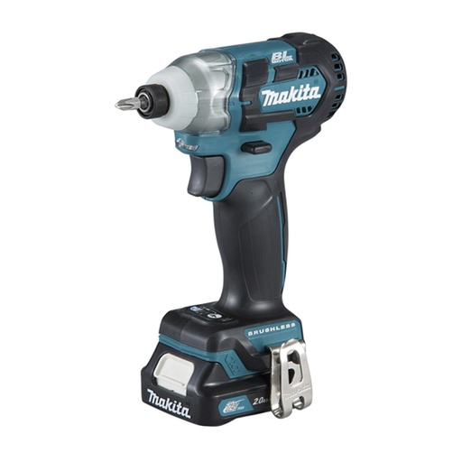 [HC125244] MAKITA ATORNILLADOR IMP TD111DWYE 12V C/2BAT CARG Y MALET