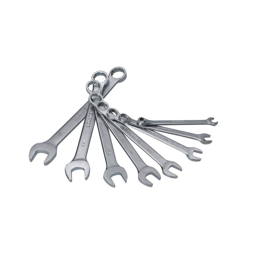 [HC125283] SURTEK JGO 8 LLAVES COMB STD F14S SATIN 12PUNTAS C/ESTUCH