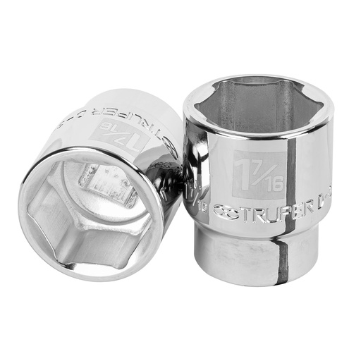 [HC22004] TRUPER DADO DE 6 PUNTAS, CUADRO 3/4DE 1-7/16 D-3446-H