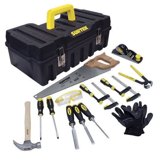 [HC124798] SURTEK JUEGO CARPINTERO RJC14 14PZ