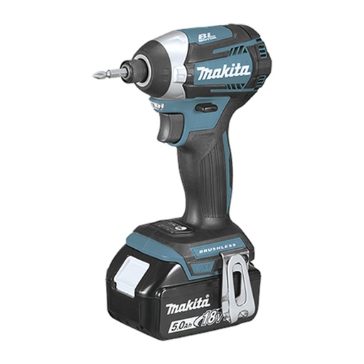 [HC125248] MAKITA ATORNILLADOR IMP DTD154RTE 18VC/2BAT CARG Y MALET