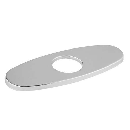 [HC125185] DICA CUBIERTA 4" CROMO        REDONDA P/MONOMANDO CLR4