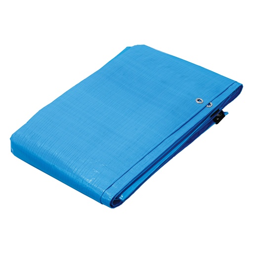 [HC21898] TRUPER LONA REFORZADA AZUL    5X6 METROS LT-56Z