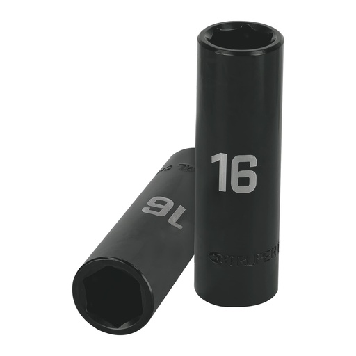 [HC21992] TRUPER DADO DE IMPACTO, LARGO, 6 PUNTAS, CUADRO 1/2 DE 16MM