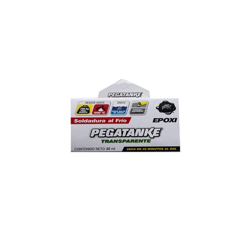 [HC125704] PEGATANKE SOLDADURA EN FRIO TRANSP 700KG 32CC EPOXI