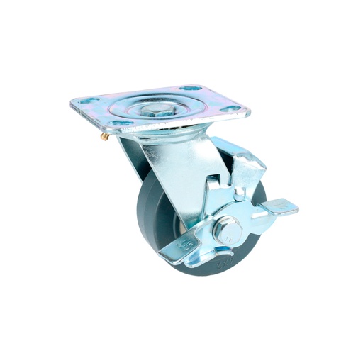 [HC139502] SURTEK RODAJA TPR GIRATORIA C/FRENO 6"