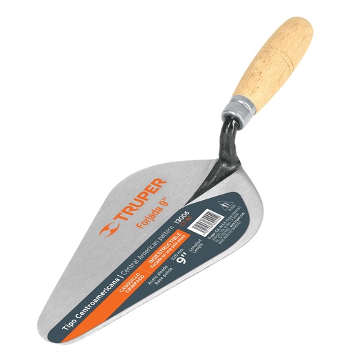 [HC21855] TRUPER CUCHARA D/ALBAÑIL      CENTROAMERICANA 9" FORJADA