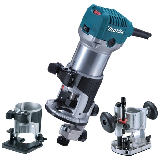 [H010008] MAKITA REBAJADORA 1/4-3/8 1.25HP 710W 30000RPM RT0700CX2