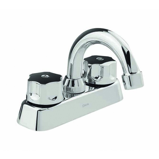 [HC125180] DICA MEZCLADORA P/LAVABO 4"   CROMO T/BAR MAN ECOL 4047
