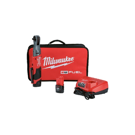 [HC126045] MILWAUKEE MATRACA 2557-22 3/8" 12VINAL C/2BAT Y CARG