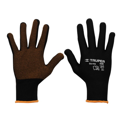 [HC21013] TRUPER GUANTES P/MANEJO DE MATERIALESPUNTOS D/PVC GU-442 COD