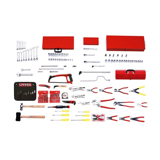 [HC15211] URREA JGO HERRAMIENTA 138PZ   BASICO INDUSTRIAL S/GABINETE