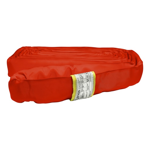 [HC105947] URREA ESLINGA 4M 6000KG  ER64 REDONDA COLOR ROJO
