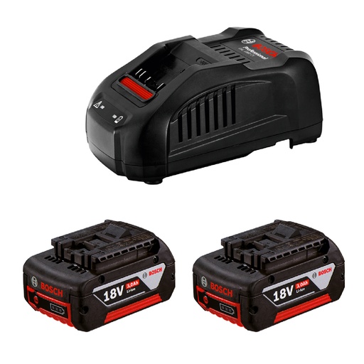 [HC126459] BOSCH STARTER KIT 2 BAT Y CARGADOR 18V 1600A015TD