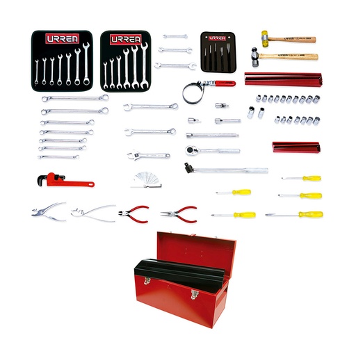 [HC15209] URREA JGO AUTOCLE 71PZ HTA    P/MECANICO COMB C/CAJA