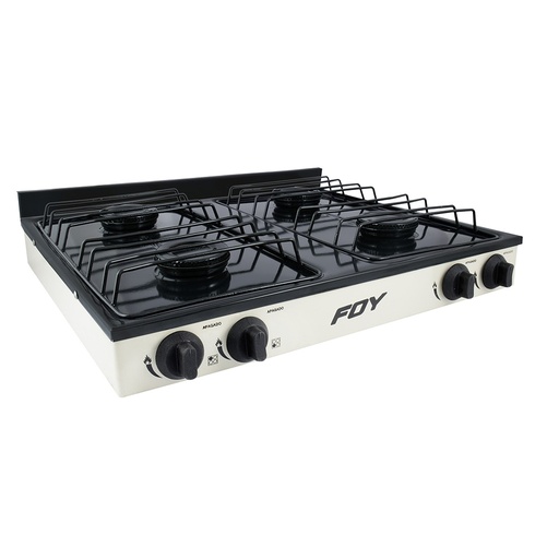 [HC111627] FOY ESTUFA GAS 144717  4 QUEMADORES BLANCO