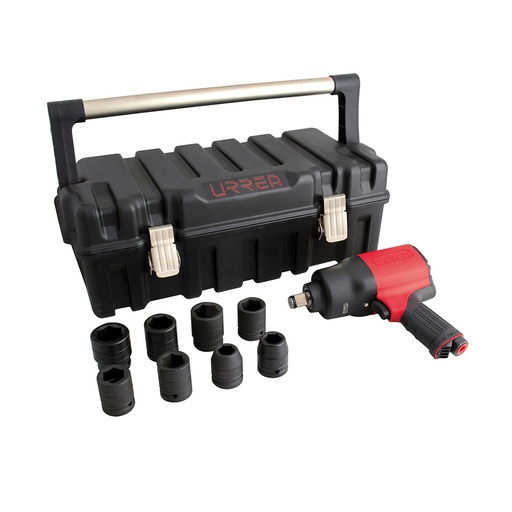 [HC103429] URREA PISTOLA NEUMATICA UPC776KM 3/4JGO C/10 PZA