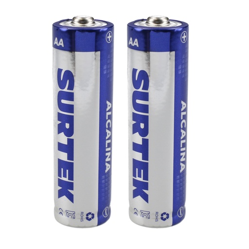 [HC126516] SURTEK PILA ALCALINA AA PA22A C/2PZ