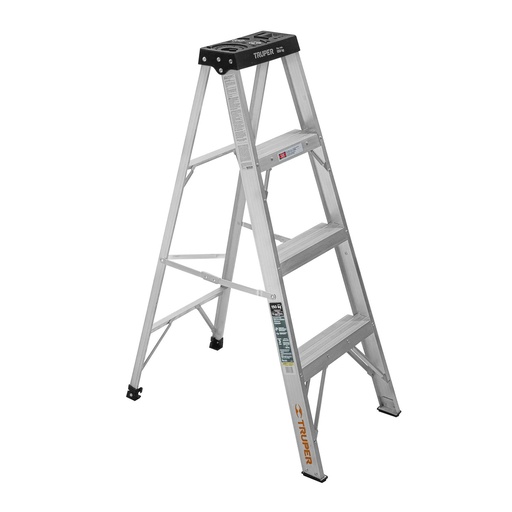 [HC13763] TRUPER ESCALERA D/TIJERA      3 ESC./4FT ALUM-T-II EST-33