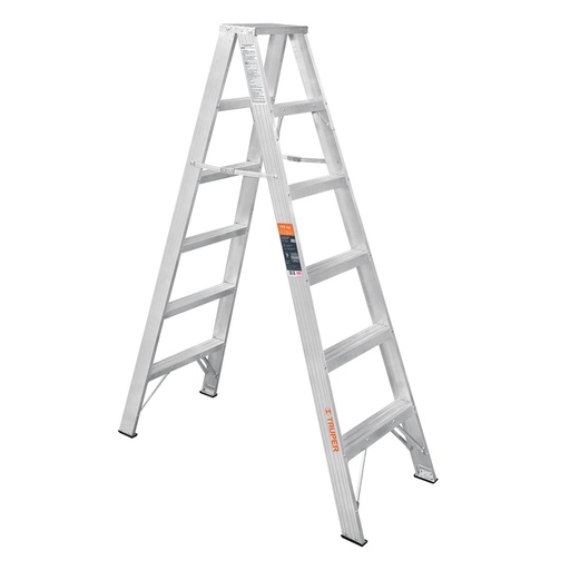 [HC103233] TRUPER ESCALERA D/TIJERA      5 ESC./6FT ALUM-T-II ESTD-25
