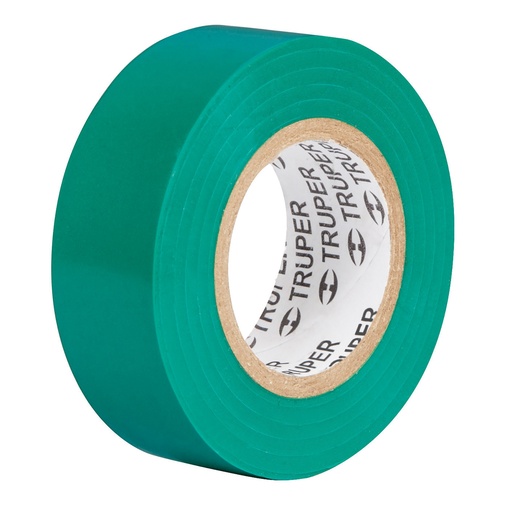 [HC21101] TRUPER CINTA AISLANTE VERDE   3/4"X9M