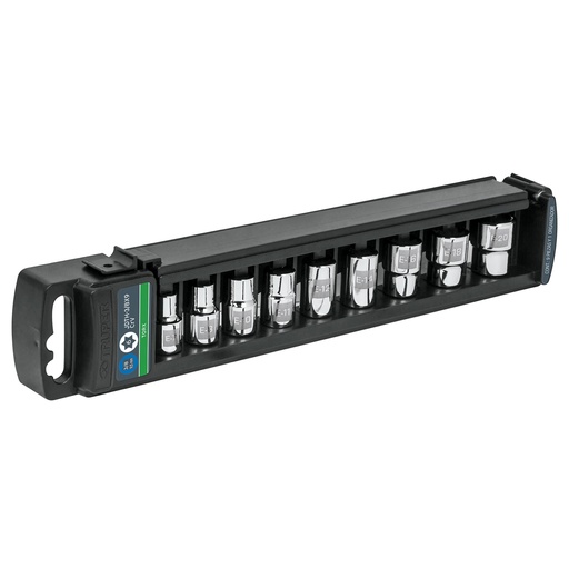[HC13948] TRUPER JGO 9 DADOS PUNTA TORX 3/8 JDTH-3/8X9