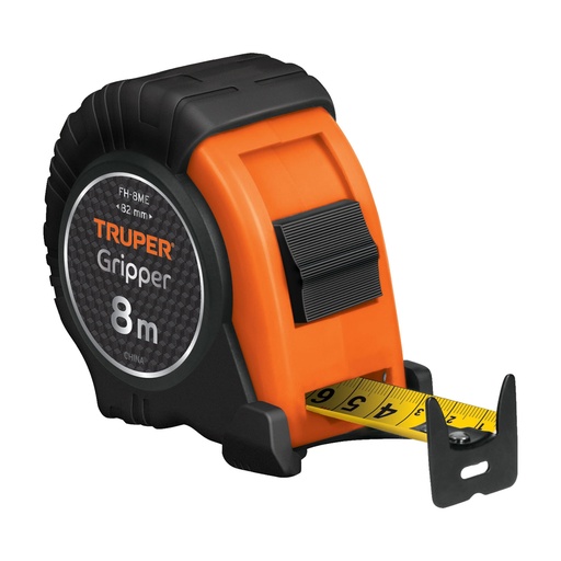[HC13831] TRUPER FLEXOMETRO CONTRA IMPACTO 8M GRADUACION METRICA FH-8M