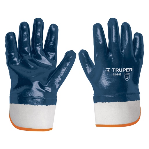 [HC13885] TRUPER GUANTE ALGODON RECUBIERTO TOTAL DE NITRILO GU-NIT-