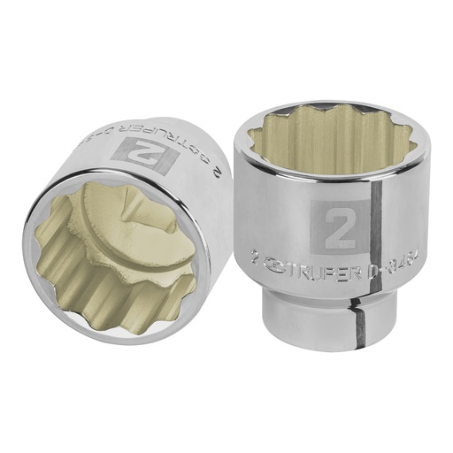 [HC13635] TRUPER DADO 12 PUNTAS CUADRO 3/4 DE 2 D-5564