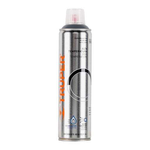[HC14222] TRUPER PINTURA  AEROSOL       ALUM 400ML ALTA TEMP PA-ALTE-A