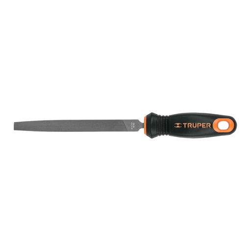 [H010744] TRUPER LIMA PLANA MUZA 6"     C/MANGO DOBLE INYECCION LPM-6T
