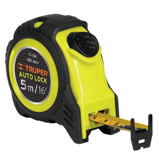 [HC127920] TRUPER FLEXOMETRO FA-5M 5MT AUTO LOCK 19MM
