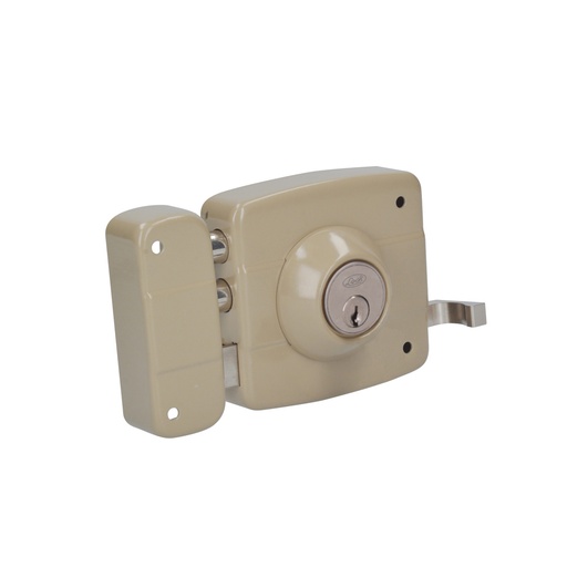 [HC128013] LOCK CERRADURA SOBREPONER     IZQ 2BULON LLAVE STD BLIS 28CS