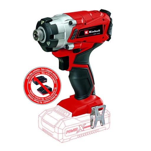 [HC126632] EINHELL ATORNILLADOR D/IMPACTO/ 45 18V TE-CI 18/1 LI