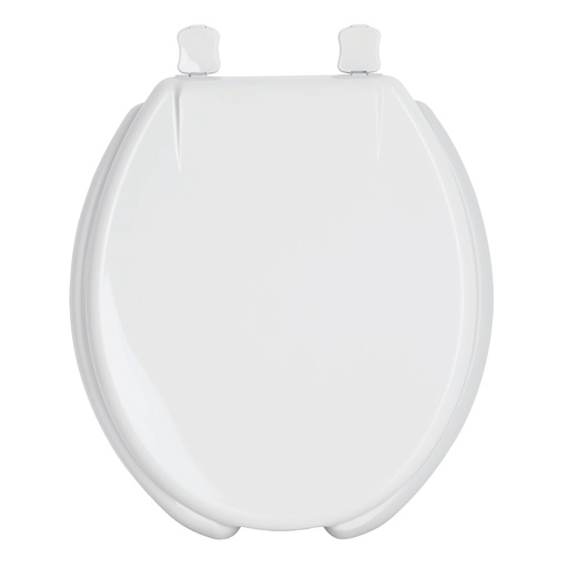 [HC13107] FOSET ASIENTO WC CORTO AWC-40B 40CMBLANCO C/TAPA
