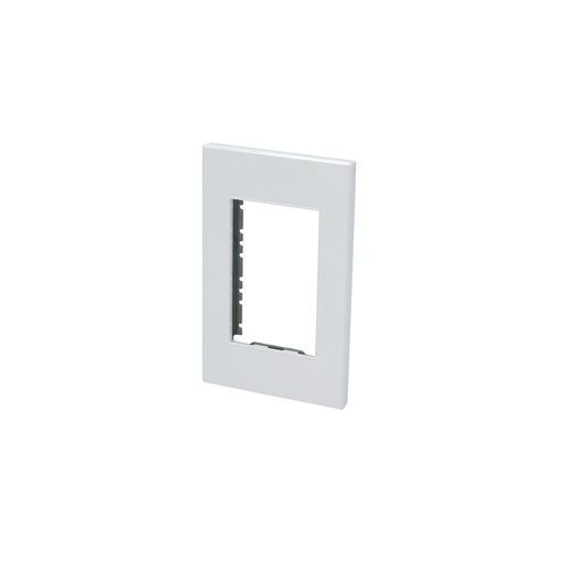 [HC128525] SURTEK PLACA P603B  1MODULO1/1 BLANCO PREMIUM