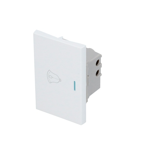 [HC128527] SURTEK APAGADOR TIMBRE P604B 1/1 BLANCO PREMIUM