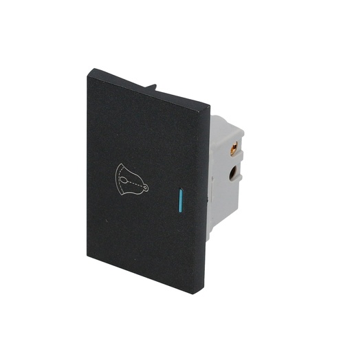 [HC128528] SURTEK APAGADOR TIMBRE P604N 1/1 NEGRO PREMIUM