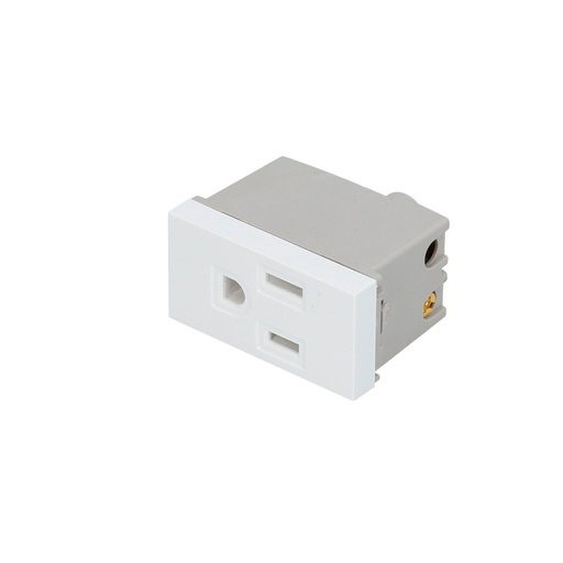 [HC128539] SURTEK CONTACTO ATERRIZADO P610B 1/3 BLANCO PREMIUM