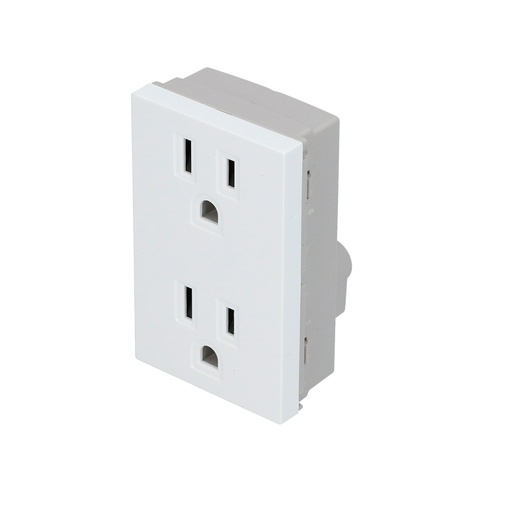 [HC128543] SURTEK CONTACTO DUPLEX P612B 1/1 BLANCO PREMIUM
